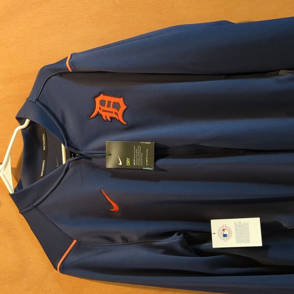Nike Jackets & Coats Official Mlb Detroit Tigers Baseball Warmup